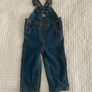 Carhartt Blue Denim Overalls 2T